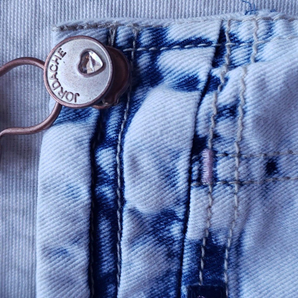 Jordache Toddler Girls Denim Lace Overall Dress Size 2T - $5 Add-on - Picture 6 of 8